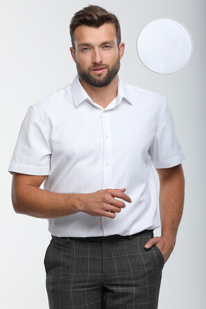 Рубашка классическая (classic fit) с коротким рукавом Nicolo Angi