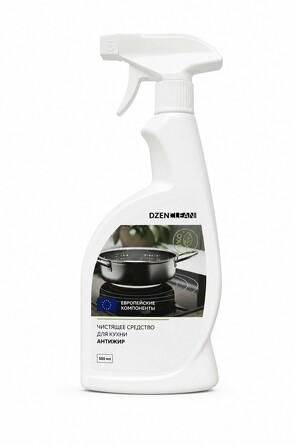Cредство чистящее в спрее для кухни Антижир 500 мл, DzenClean