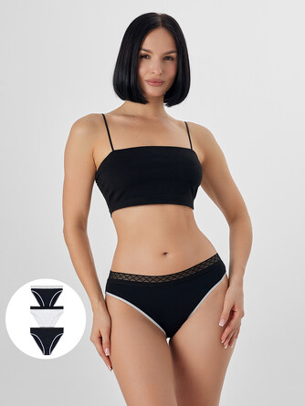 Трусы слип-бикини (3 шт.) Mark Formelle