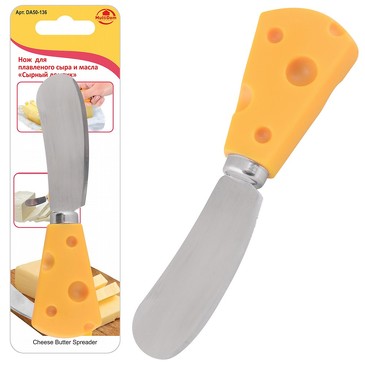 Нож для плавленого сыра и масла Сырный ломтик Мультидом