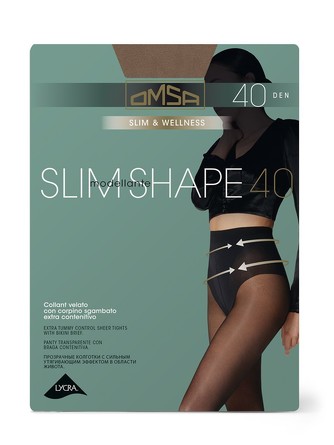 Колготки (2 шт.) Slim Shape 40  Omsa