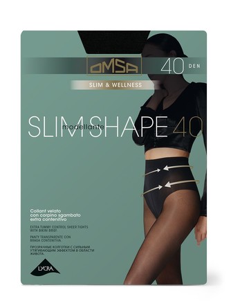 Колготки (2 шт.) Slim Shape 40  Omsa