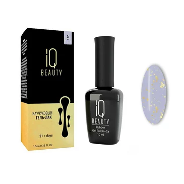 Гель-лак каучуковый с кальцием, 10 мл IQ Beauty