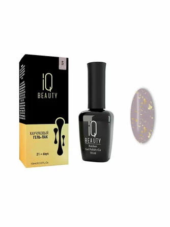 Гель-лак каучуковый с кальцием, 10 мл IQ Beauty
