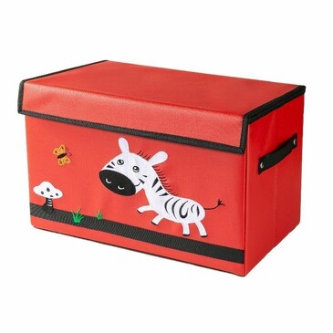Коробка для хранения вещей Little Zebra 39х25х25 см  Blonder Home