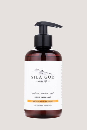 Жидкое мыло для рук Сила гор №3 Vetiver, Ambra, Oud, 300 мл Краснополянская Косметика