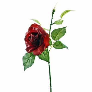 Цветок искусственный на ножке Роза, 40 см Gloria Garden, 12х40х12
