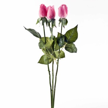Цветок искусственный на ножке Роза, 45 см Gloria Garden, 13х45х13