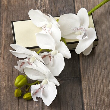 Цветок искусственный на ножке Орхидея, 70 см Gloria Garden, 12х70х12