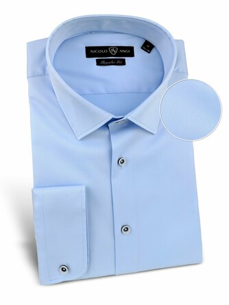 Рубашка классическая (classic fit) с длинным рукавом Nicolo Angi