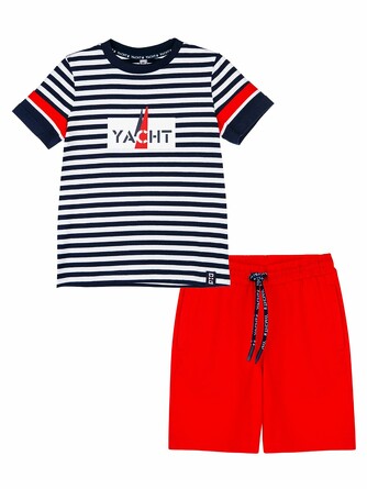 Комплект (футболка, шорты) Yacht Crew PlayToday
