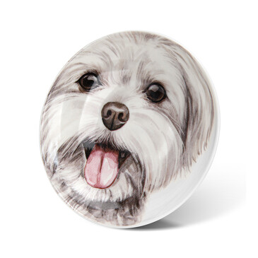 Тарелка Dogs 10 см (фарфор) Fissman