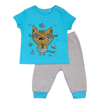 Костюм (футболка и брюки) Cat Safari Kids