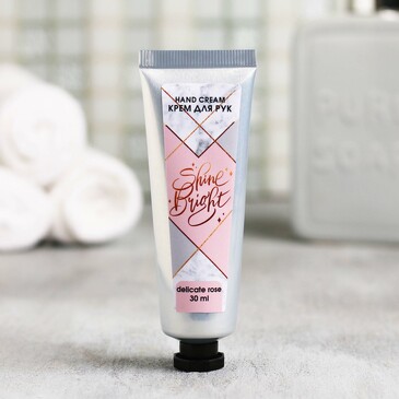 Крем для рук Shine Bright, 30 мл,с ароматом розы Beauty Fox