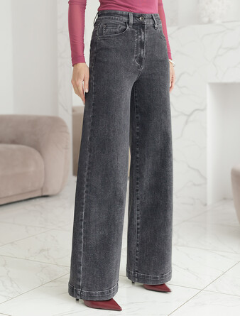 Джинсы-трубы Vilatte