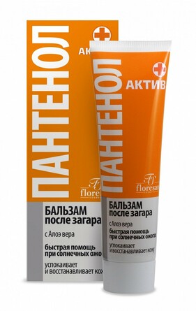 Бальзам после загара Пантенол Актив, 100мл Floresan