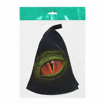 Шапка для бани и сауны Глаз дракона  21х29х2, Hot Pot