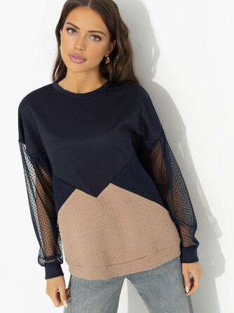 Свитшот свободного кроя Любимый образ Charuttimoda