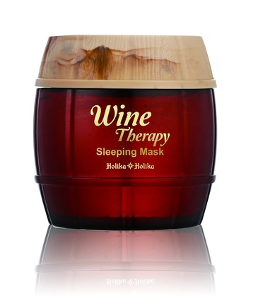 Ночная винная маска-желе с красным вином Wine Therapy Sleeping Mask Red Wine 120 мл Holika Holika