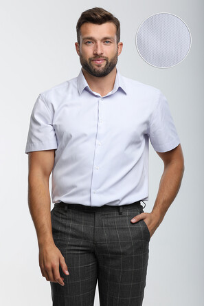 Рубашка классическая (classic fit) с коротким рукавом Nicolo Angi