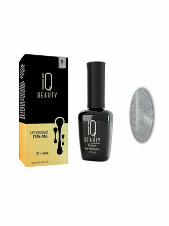 Гель-лак каучуковый с кальцием, 10 мл IQ Beauty