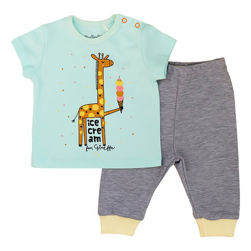 Костюм (футболка и брюки) Giraffe Safari Kids