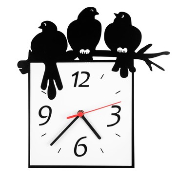 Часы Птицы на ветке Miolla