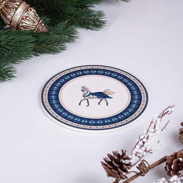 Подставка под горячее 20 см (доломит) Fissman