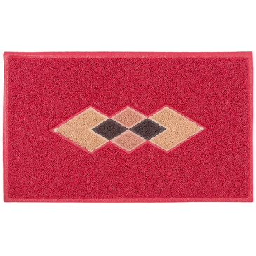 Коврик придверный Spongy Ромбы 45х75 см Sunstep™