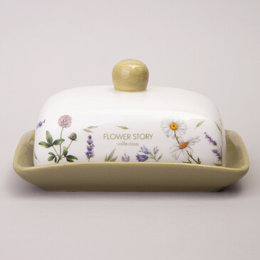 Масленка Flower Story 17х12,5х8,5 см Agness