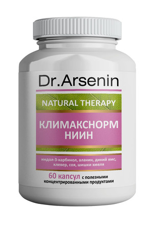 Концентрированный пищевой продукт Narural therapy (Натуротерапия)  Климакснорм 60 капсул Dr Arsenin