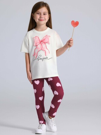 Костюм Взрослые дети (футболка и леггинсы) Апрель