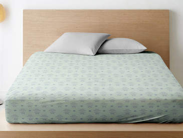 Простыня на резинке Мелани (поплин) Ночь Нежна