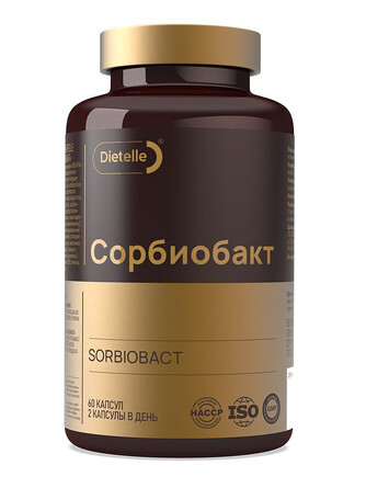 БАД. Сорбиобакт (60 таблеток) Dietelle