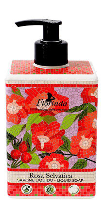 Жидкое мыло Дикая Роза, 500 мл Florinda