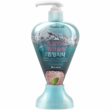 Зубная паста с розовой гималайской солью pumping himalaya pink salt ice calming mint 285 г Perioe