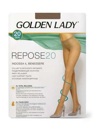 Колготки (2 пары) Repose 20 Golden Lady