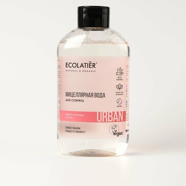Мицеллярная вода для снятия макияжа цветок орхидеи&роза, 600 мл Ecolatier
