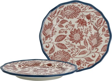 Набор тарелок Hedingham Blue Terra (2 шт. по 21 см) Laura Ashley