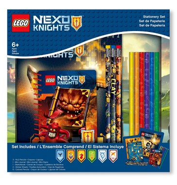 Набор канцелярских принадлежностей (13 шт.) Lego Nexo Knights