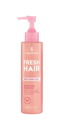 Шампунь для волос с розовой глиной для тщательного очищения Fresh Hair Shampoo, 200 мл,  Lee Stafford