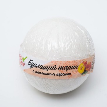 Бурлящий шар Мой выбор с Илецкой солью персик, 140 г  Мой выбор