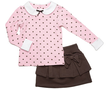 Комплект (блузка и юбка) Mini Maxi