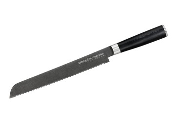 Нож кухонный Mo-V Stonewash для хлеба 230 мм Samura