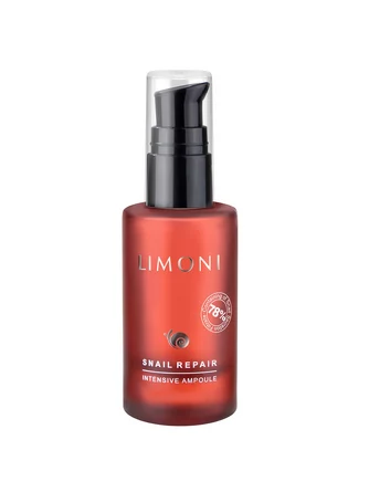 Сыворотка для лица восстанавливающая с экстрактом секреции улитки Snail Repair Intensive Ampoule, 30 ml Limoni