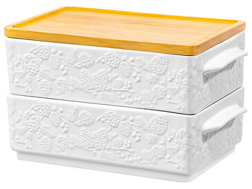 Набор блюд для холодца Шишки (2 шт.), 1,6 л Elan Gallery