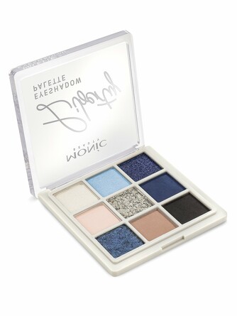 Тени для век 9 цветов Liberty, 02 Moonlit Sky,  Monic Beauty