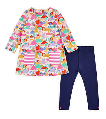 Комплект (платье, леггинсы) Mothercare