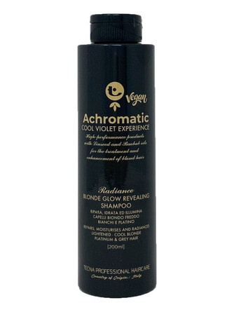 Шамнунь для блондинок 200 мл Achromatic Blonde Glow Revealing Shampoo Tecna