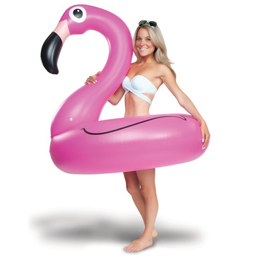Круг надувной Pink Flamingo BigMouth